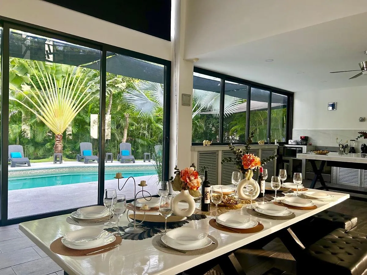 Moderna Villa Venus En Playacar 5 Min 5Ta/Playa 22 Pax Плая-дель-Кармен