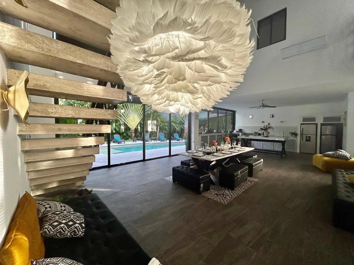 Moderna Villa Venus En Playacar 5 Min 5Ta/Playa 22 Pax Плая-дель-Кармен