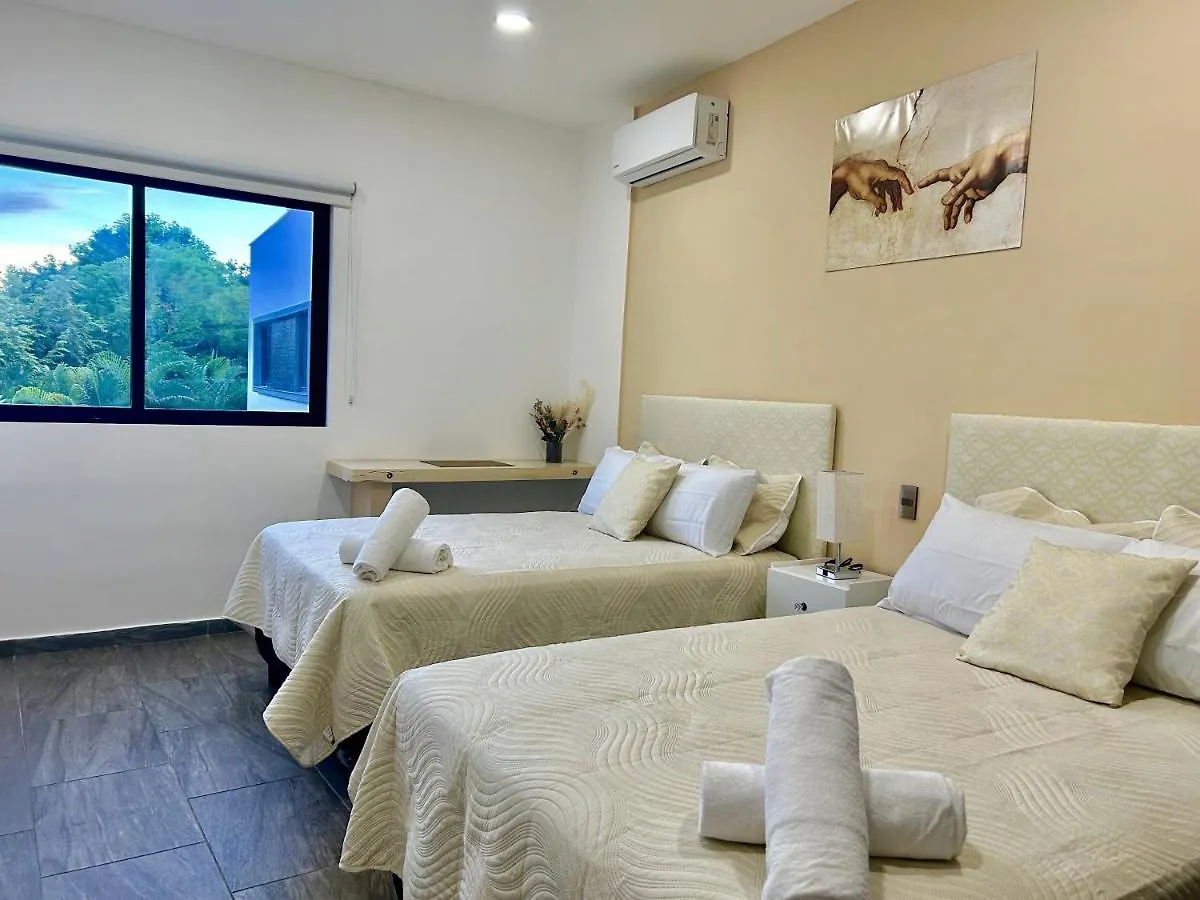 Moderna Villa Venus En Playacar 5 Min 5Ta/Playa 22 Pax Playa del Carmen 0*,  Mexiko
