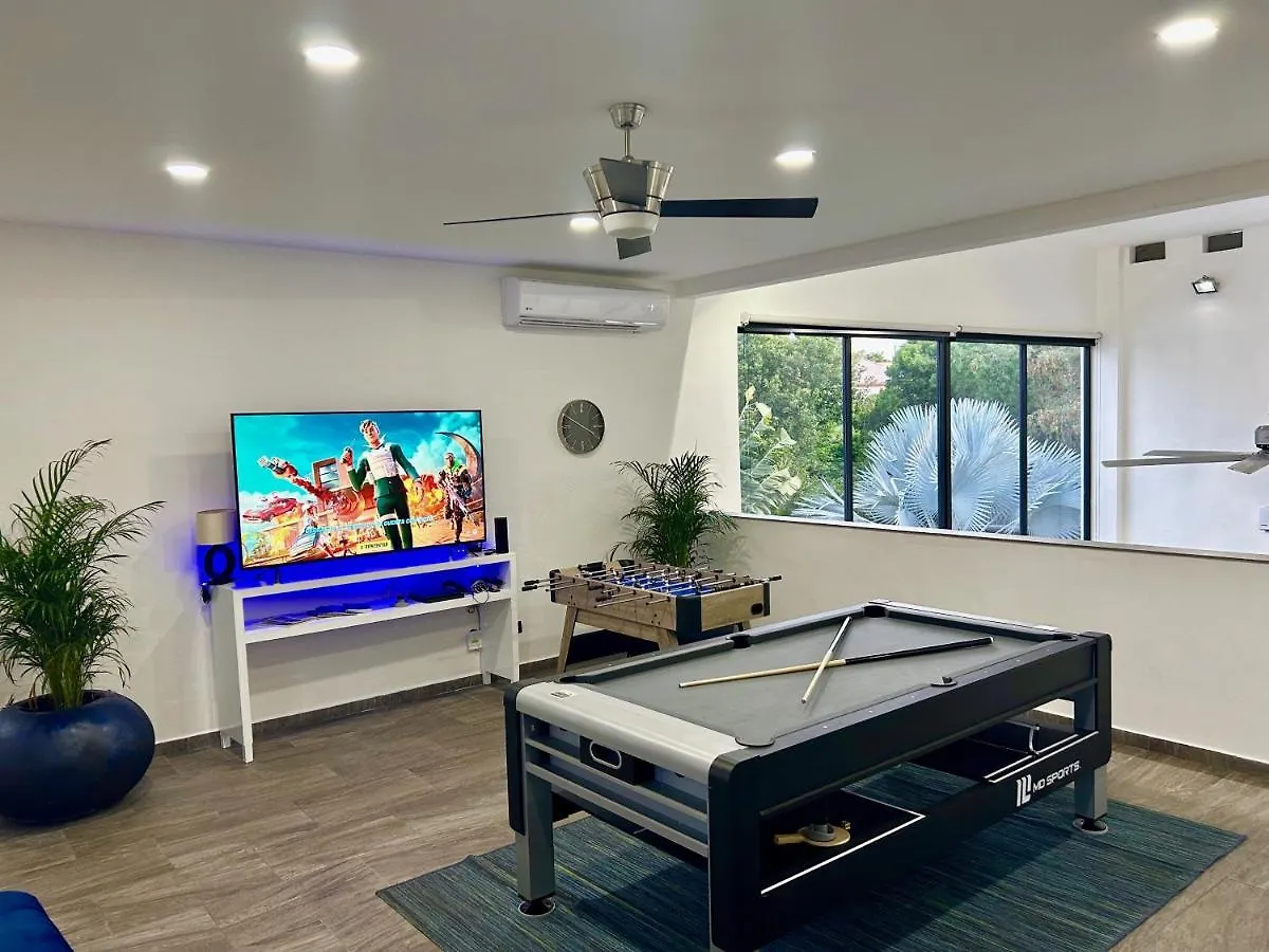 Moderna Villa Venus En Playacar 5 Min 5Ta/Playa 22 Pax Playa del Carmen